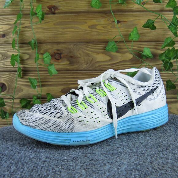 Nike Women's‎ Lunar Tempo Sneaker White Synthetic Sz 11 Medium Used 2025 - Picture 1 of 7